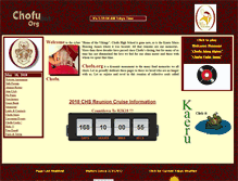 Tablet Screenshot of chofu.org